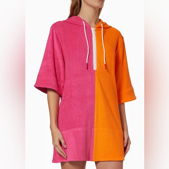 Solid and Striped x Free People The Zip Hoodie Dress - Picture 2 of 9